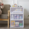 Armário de combinação de plástico tipo gaveta armário infantil guarda-roupa